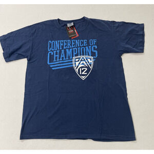 PAC 12 Conference Of Champions Shirt Men’s Sz Large Image One Blue NWT